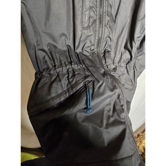 Columbia Sportswear Black Windbreaker Jacket Fleece Lined Zip Up Outdoor Coat - Picture 4 of 8